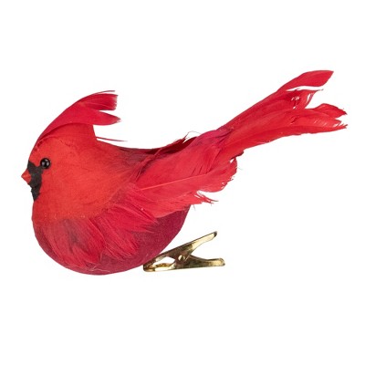 Northlight 5" Red Cardinal Clip-On Christmas Ornament