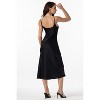 SilkSilky Women's Spaghetti Strap Long Silk Nightgown/Dress - 2 of 4