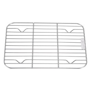 Unique Bargains 304 Stainless Steel Roasting Baking BBQ Grill Net 1 Pc - 1 of 4