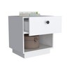 NicBex Nightstand with Drawers,Modern Side Table with Storage Space and Wood Frame,Bedside Table for Bedroom,Living Room - 4 of 4