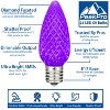 Novelty Lights C9 LED Faceted Christmas Replacement Bulbs Dimmable - 2 of 4