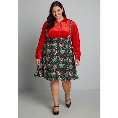 Overall Winner Jumper Skirt with Adjustable Straps