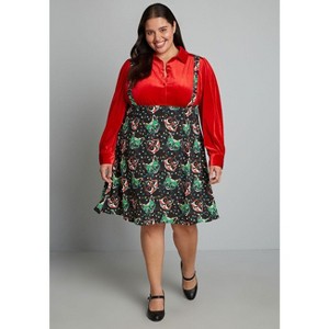 Overall Winner Jumper Skirt with Adjustable Straps - 1 of 4