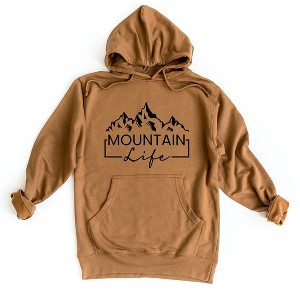 Simply Sage Market Women's Graphic Hoodie Mountain Life - 1 of 2
