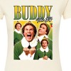 Women's - ELF - Christmas Buddy the Elf Juniors Fitted Graphic T-Shirt - 2 of 3