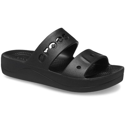 Crocs Women's Baya Platform Sandals, W5, Black : Target