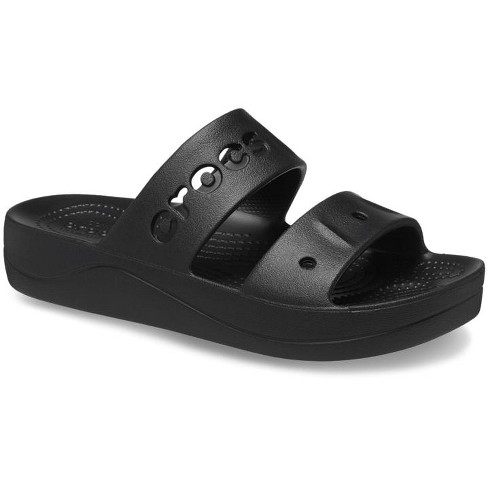 Crocs Baya Platform Sandal W4 Black Target