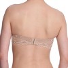 Natori Women's Feathers Lace Plunge Strapless Bra 731023, Cafe, 36B - 3 of 4