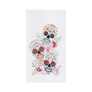 C&F Home Stacked Sugar Trio Flour Sack Cotton Dishtowel - 1 of 3