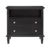 Modern End Table with Charging Station, Wooden Nightstand with Storage, Small Coffee Table, Sofa Side Table for Living Room Bedroom - 4 of 4