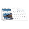 Earthscapes Recycled Desk Tent Monthly Calendar, Scenic Photography, 8.5 x 4.5, White Sheets, 12-Month (Jan to Dec): 2026 - 2 of 4