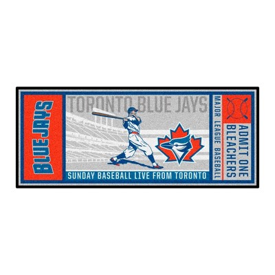 MLB Toronto Blue Jays 1997 30"x72" Retro Ticket Runner Mat