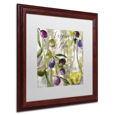 Trademark Fine Art -Color Bakery 'Colors Of Tuscany II' Matted Framed Art