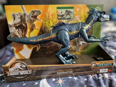 Jurassic World Dino Trackers Track 'n Attack Indoraptor Action Figure ...