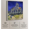 Art Remedy Vincent van Gogh - The Church in Auvers Van Gogh Classic Fields and Floral Wall Art Framed - 3 of 4