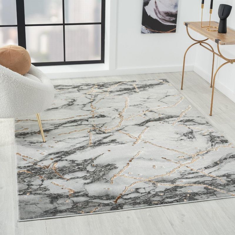 Luxe Weavers Marble Abstract Area Rug, 1 of 15