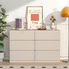 RISOKEYS Drawer Dresser Cabinet,Table Storage Cabinets,Flat out the corners of 6 Drawers,for Dining Room,Living Room,bedroom,Kitchen Hallway - 4 of 4