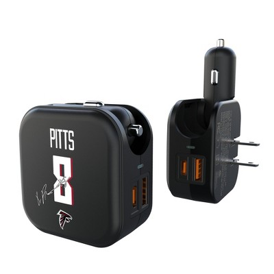 NFL Atlanta Falcons Players Game Tactic 18-Watt 2 in 1 USB A/C Charger