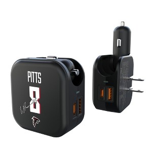 NFL Atlanta Falcons Players Game Tactic 18-Watt 2 in 1 USB A/C Charger - 1 of 3