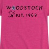 Girls' - Peanuts - Woodstock 1969 Fitted Short Sleeve Graphic T-Shirt - 2 of 4