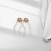 Unique Bargains Curtain Tiebacks Crochet Flower Pin-on Cotton Linen Coffee Color 2 Pcs - 2 of 3