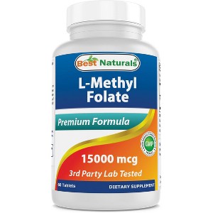 MethylFolate 15000 mcg 60 Tablets - 1 of 4