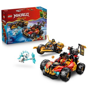 LEGO NINJAGO Vehículos combinables de Kai y Cole 71864