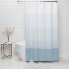 Shower Curtain Ombre Aqua - Threshold™ - image 2 of 4