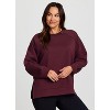 RBX Active Women's Elevated Athleisure All-Season Lightweight Crewneck Tunic Pullover Sweatshirt - 3 of 4