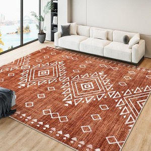 Area carpet, washable carpet, floor carpet, entrance, bedroom, living room indoor printed carpet - 1 of 4