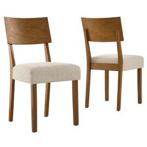 Modway Pax Wood Dining Side Chairs - Set of 2 - 1 of 4