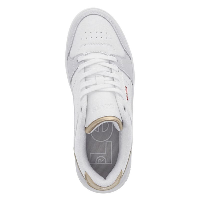 Levi's Womens Amelia Lo Synthetic Leather Casual Lace Up Sneaker Shoe, 2 of 7
