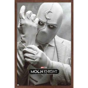 Trends International Marvel Moon Knight - Mr. Knight One Sheet Framed Wall Poster Prints - 1 of 4