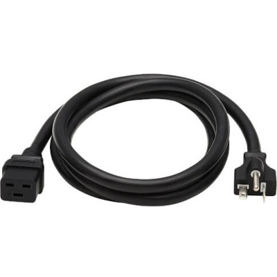 Tripp Lite Power Extension Cord - For PDU, UPS, Server, Router, Network Switch - 125 V AC / 20 A - Black - 6 ft Cord Length - North America