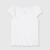 Women's Cap Sleeve Portrait Neck T-Shirt - Wild Fable™ - 4 of 4