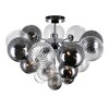 CWI Lighting Pallocino 10 Light Flush Mount With Chrome Finish - 3 of 4