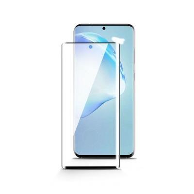 Mybat Pro Full Curve Coverage Tempered Glass Screen Protector Compatible With Samsung Galaxy S Ultra 6 9 Black Target