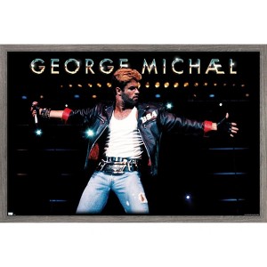 Trends International George Michael - Faith Framed Wall Poster Prints - 1 of 4