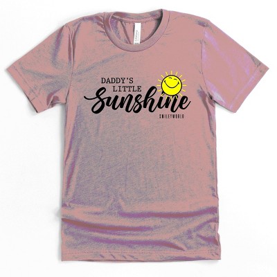 The Juniper Shop SmileyWorld Daddy's Little Sunshine Youth Short Sleeve Tee