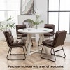 Sapphtopaz Modern Upholstered Dining Chairs Set of 2, Kitchen Chairs with Metal Legs for Kitchen Dining Room - 3 of 4