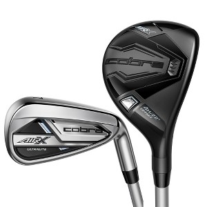 Cobra Lady Air-X 2 Irons 5-PW+SW Hybrid Irons Graphite - 1 of 1