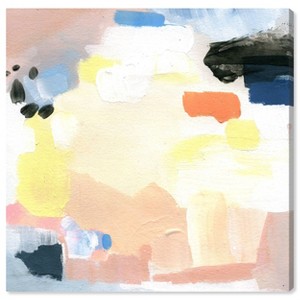 20" x 20" Lost & Found Abstract Unframed Canvas Wall Art in Yellow - Oliver Gal: Modern Style, Digital Art, Vertical Orientation - 1 of 4
