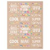 Creative Teaching Press® Krafty Pop Colorful Kraft Reward Stickers, 60 Per Pack, 6 Packs - 2 of 3
