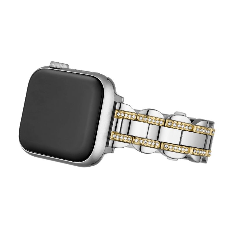 Kate Spade New York Apple Watch 38/40mm Two-Tone Scalloped Pace Stainless Steel Bracelet, 6 of 8