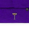 Dalix Espresso Martini Embroidered Beanie Food Warm Winter Knit Hat Women - 2 of 4