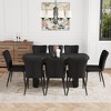 9-Piece Dining Set with MDF Table and 8 PU Chairs - 3 of 4