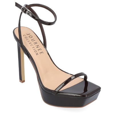 Journee Collection Womens Telilah High Heel Open Toe Pumps