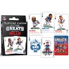 MasterPieces Officially Licensed NFL Buffalo Bills All-Time Greats Playing Cards - 54 Card Deck - 4 of 4