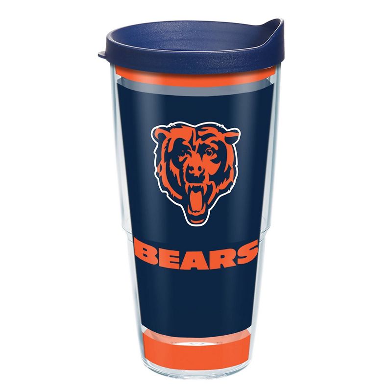 NFL Chicago Bears Classic Tumbler with Lid - 24oz, 1 of 4
