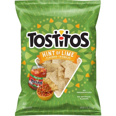 Tostitos Hint Of Lime Tortilla Chips - 11oz